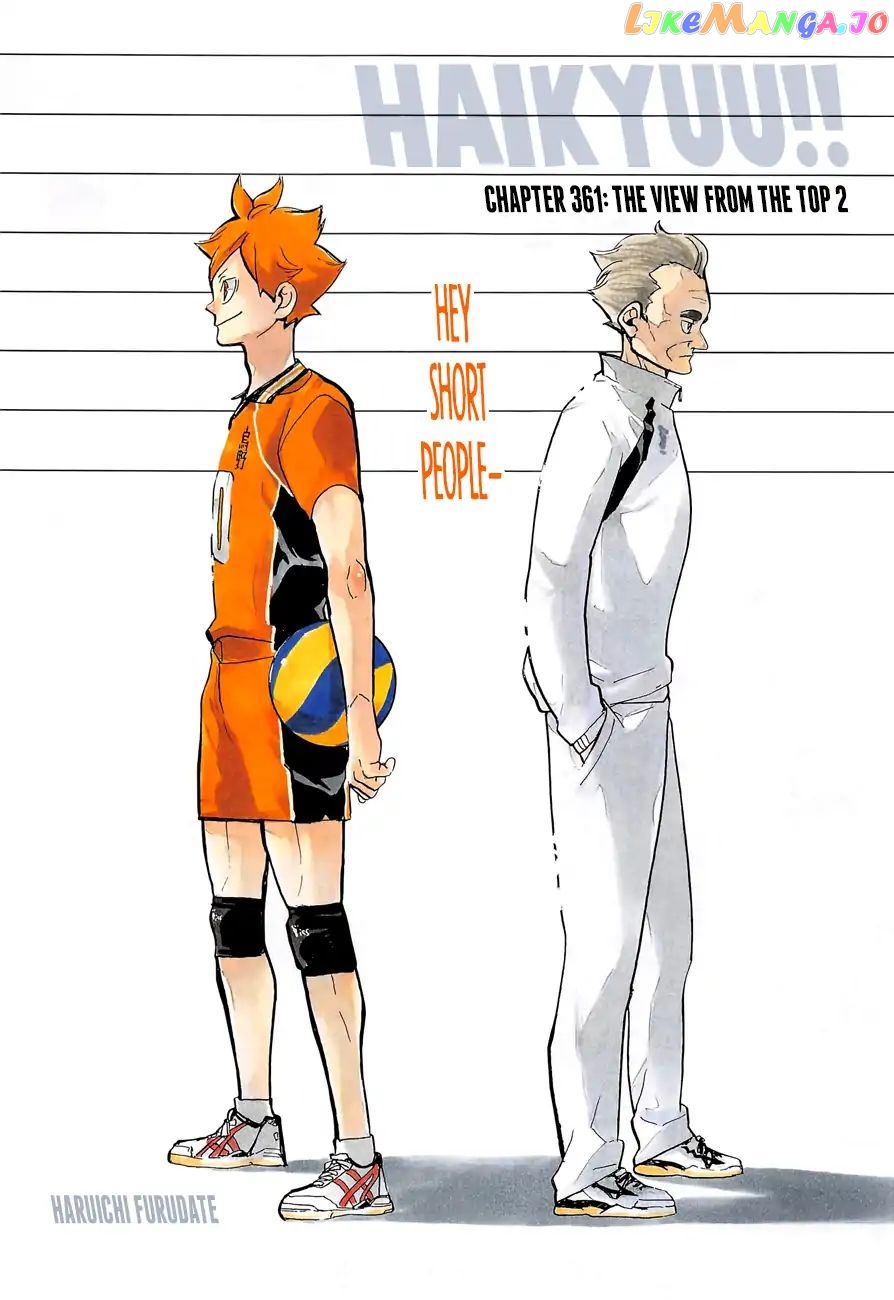 Haikyuu!!, Chapter 361 image 01